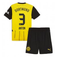 Dětský fotbalový dres Borussia Dortmund Waldemar Anton #3 2024-25 Domácí Krátký Rukáv (+ trenýrky)